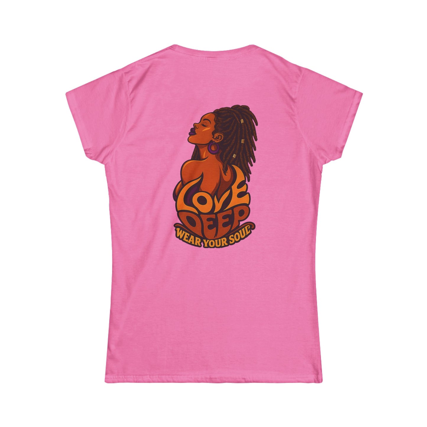 Empowering Brown-Skin Silhouette Love Deep Tee