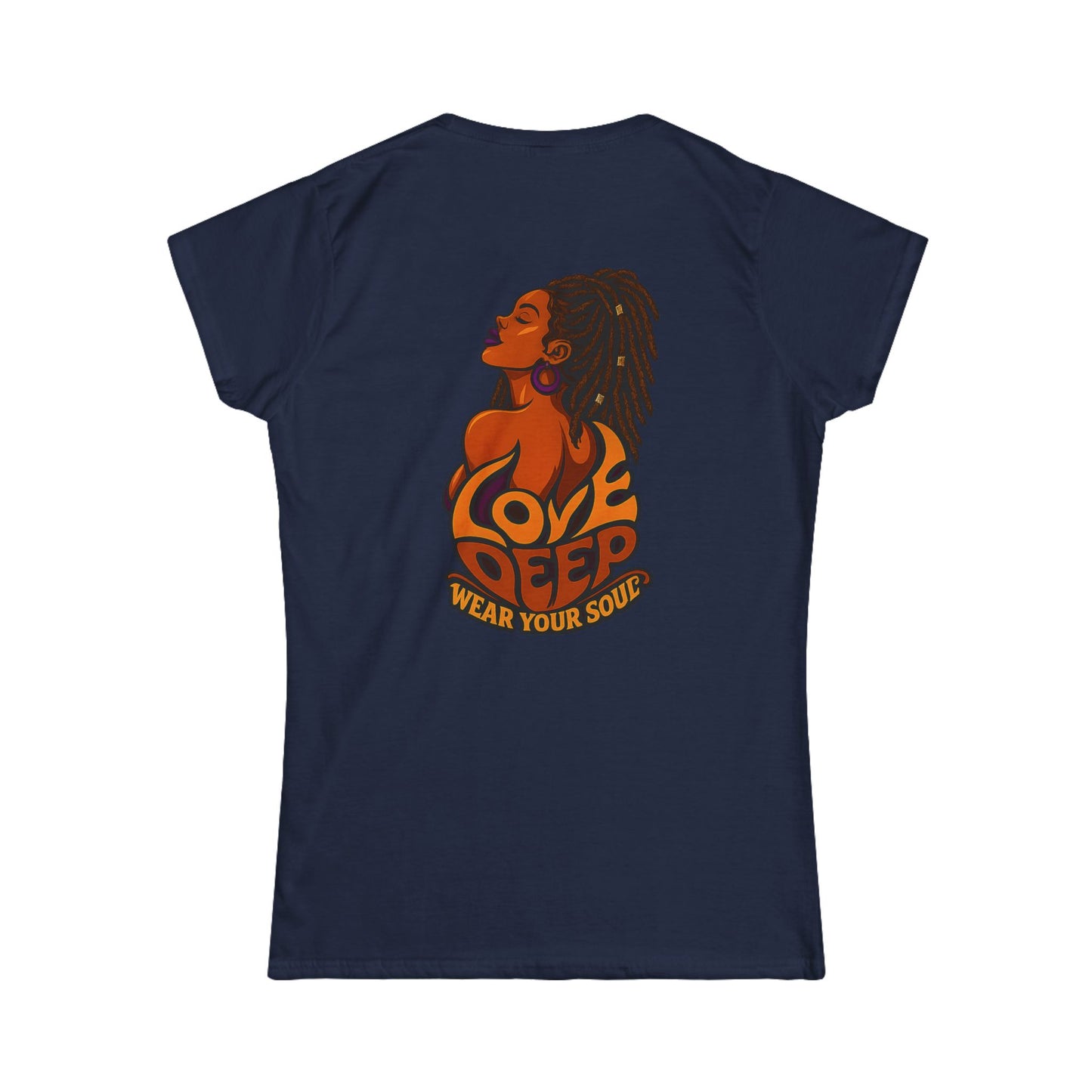 Empowering Brown-Skin Silhouette Love Deep Tee