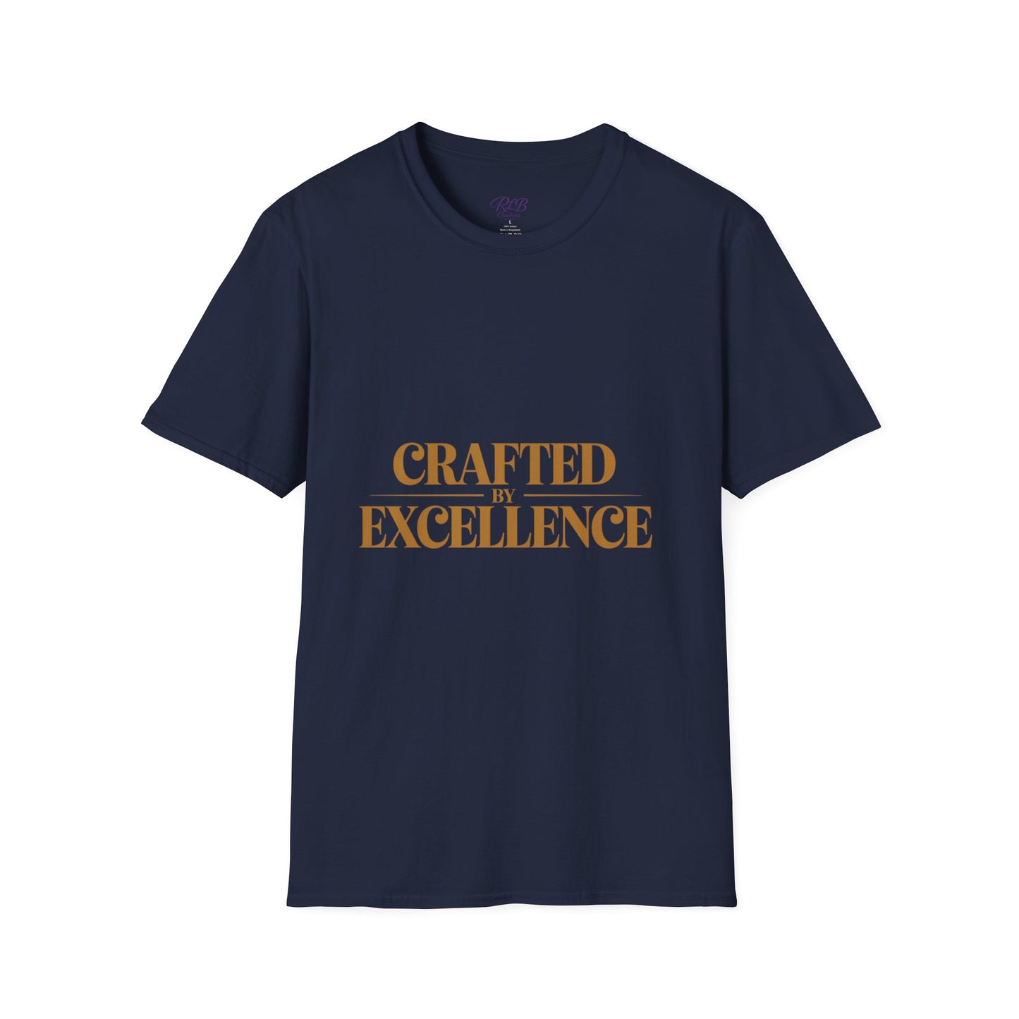 Minimalist Motivational T-Shirt — Crafted in Excellence