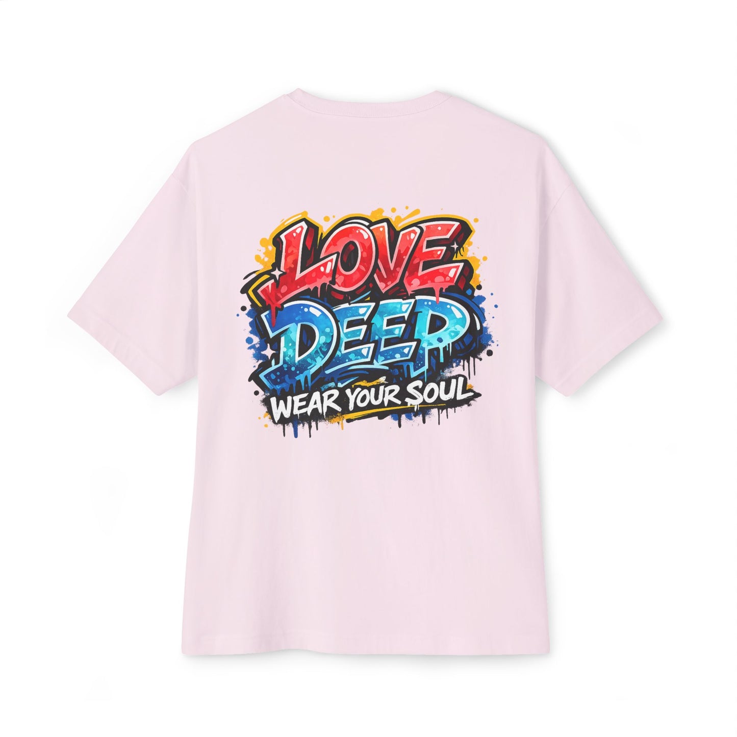 Love Deep 'Wear Your Soul' Graffiti T-Shirt