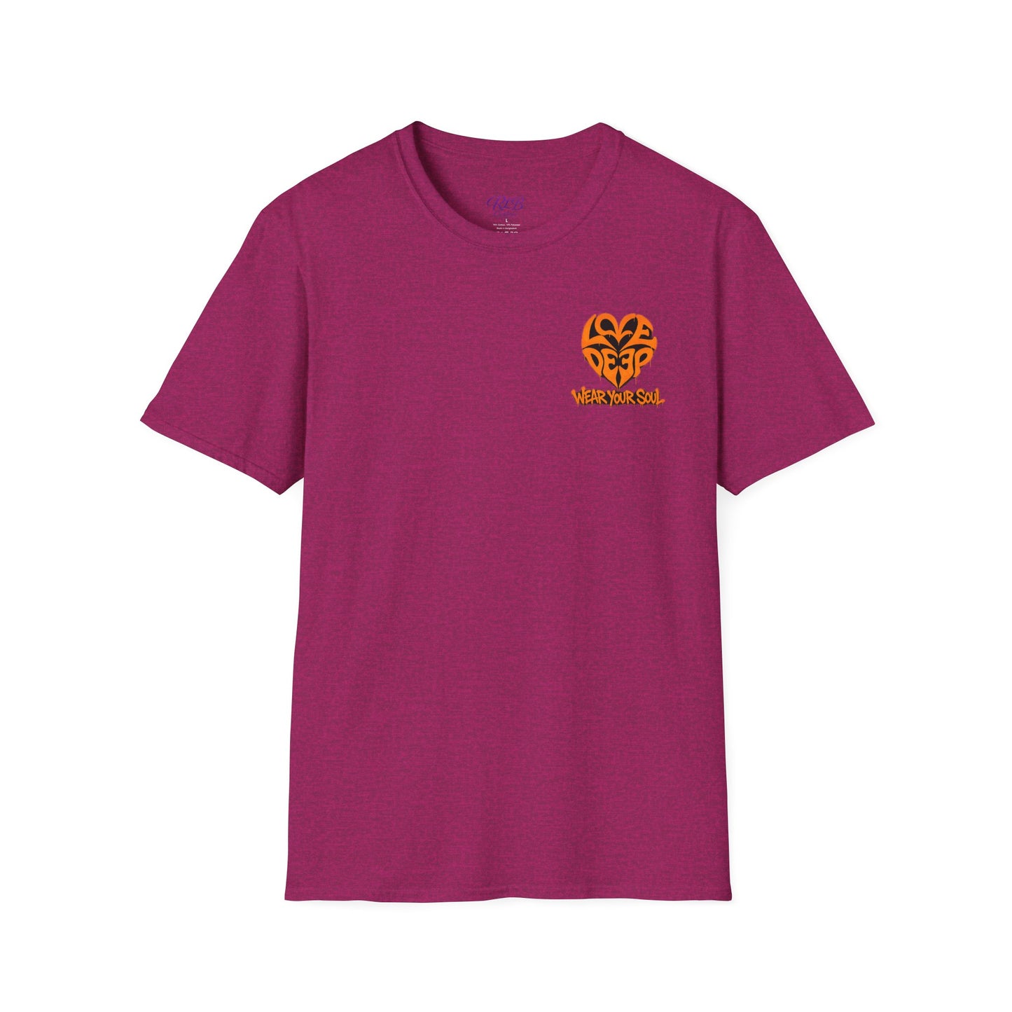 Love Deep Symbol T-Shirt — Romantic Heart Emblem Tee