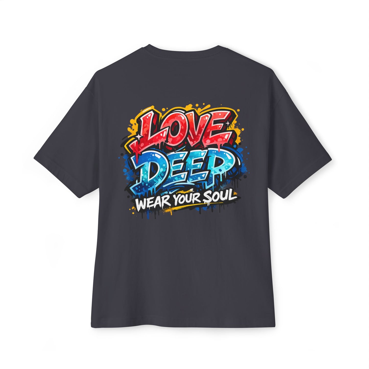 Love Deep 'Wear Your Soul' Graffiti T-Shirt
