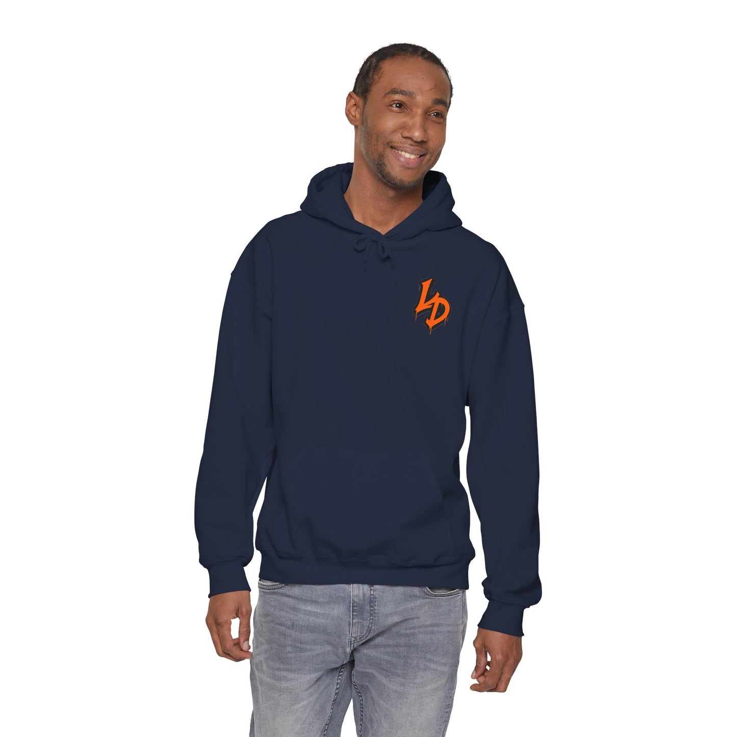 Love Deep Dual-Face Couple Graphic Hoodie