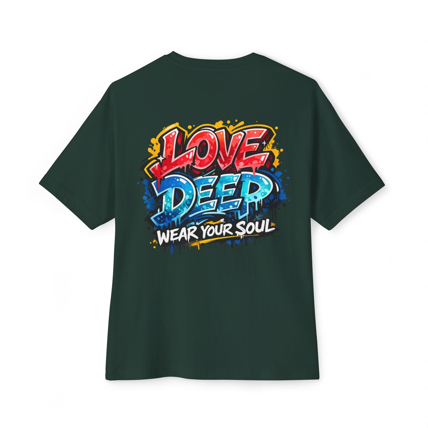 Love Deep 'Wear Your Soul' Graffiti T-Shirt
