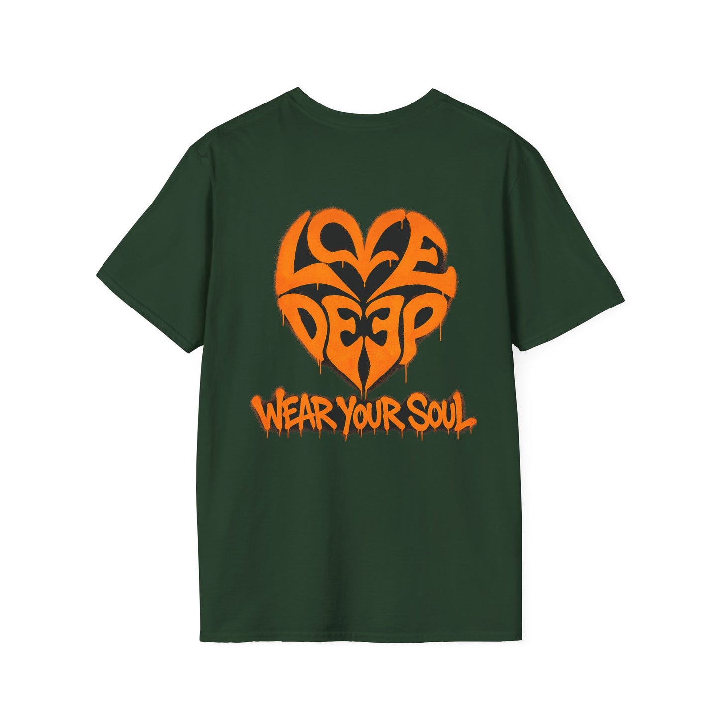 Love Deep Symbol T-Shirt — Romantic Heart Emblem Tee