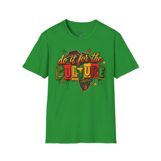 Do It For The Culture Afrocentric Retro Graphic T-Shirt