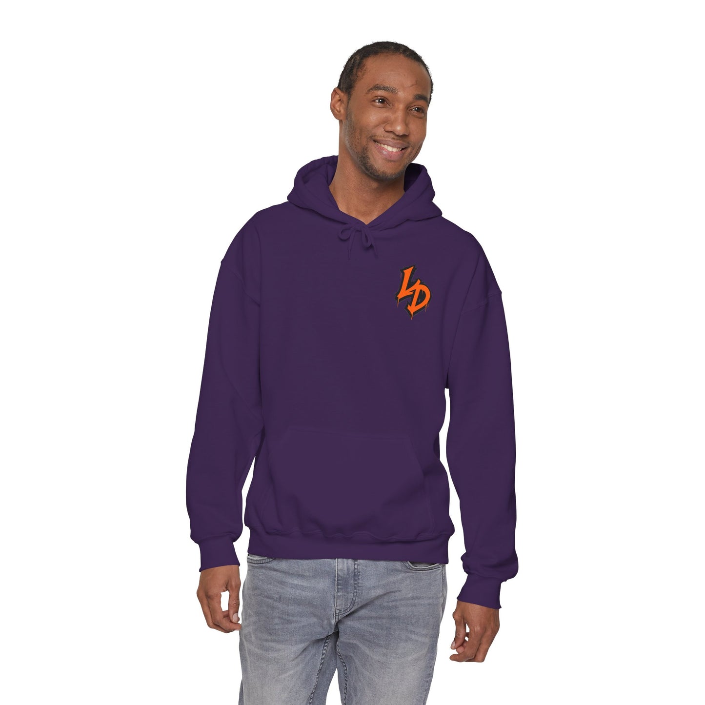 Love Deep Dual-Face Couple Graphic Hoodie