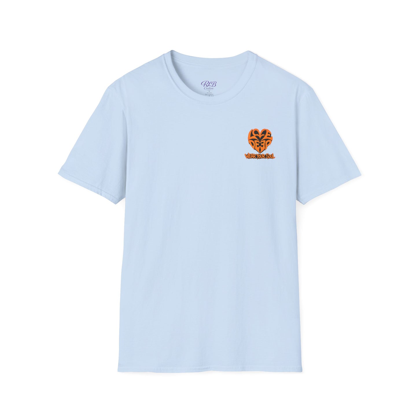 Love Deep Symbol T-Shirt — Romantic Heart Emblem Tee