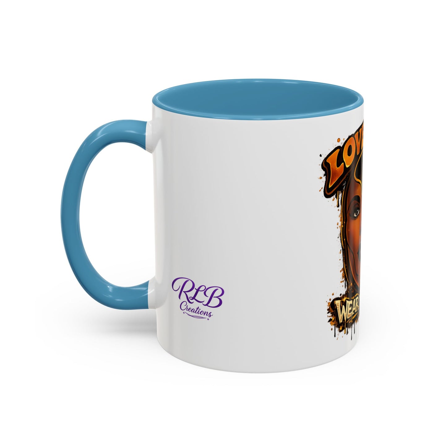 Love Deep Dual-Face Couple Coffee Mug — 11oz Accent