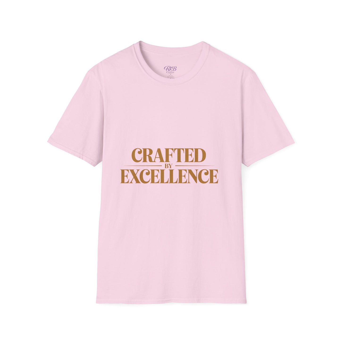 Minimalist Motivational T-Shirt — Crafted in Excellence