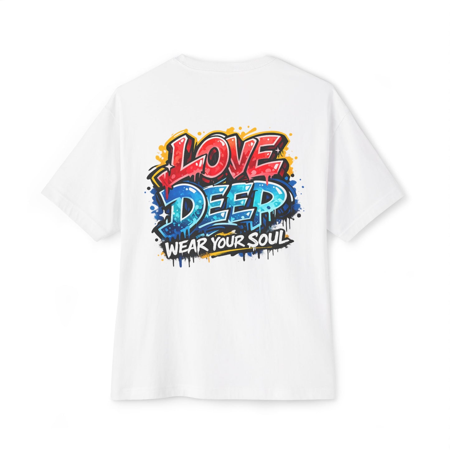 Love Deep 'Wear Your Soul' Graffiti T-Shirt