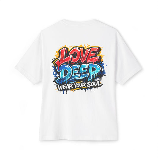 Love Deep 'Wear Your Soul' Graffiti T-Shirt
