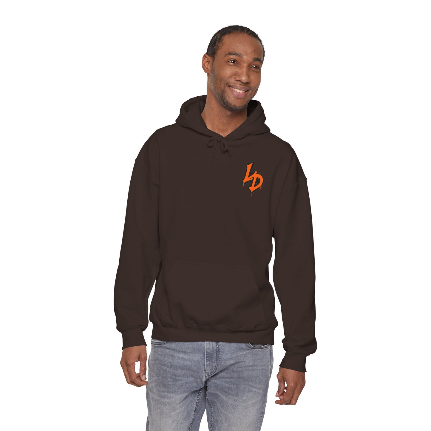 Love Deep Dual-Face Couple Graphic Hoodie