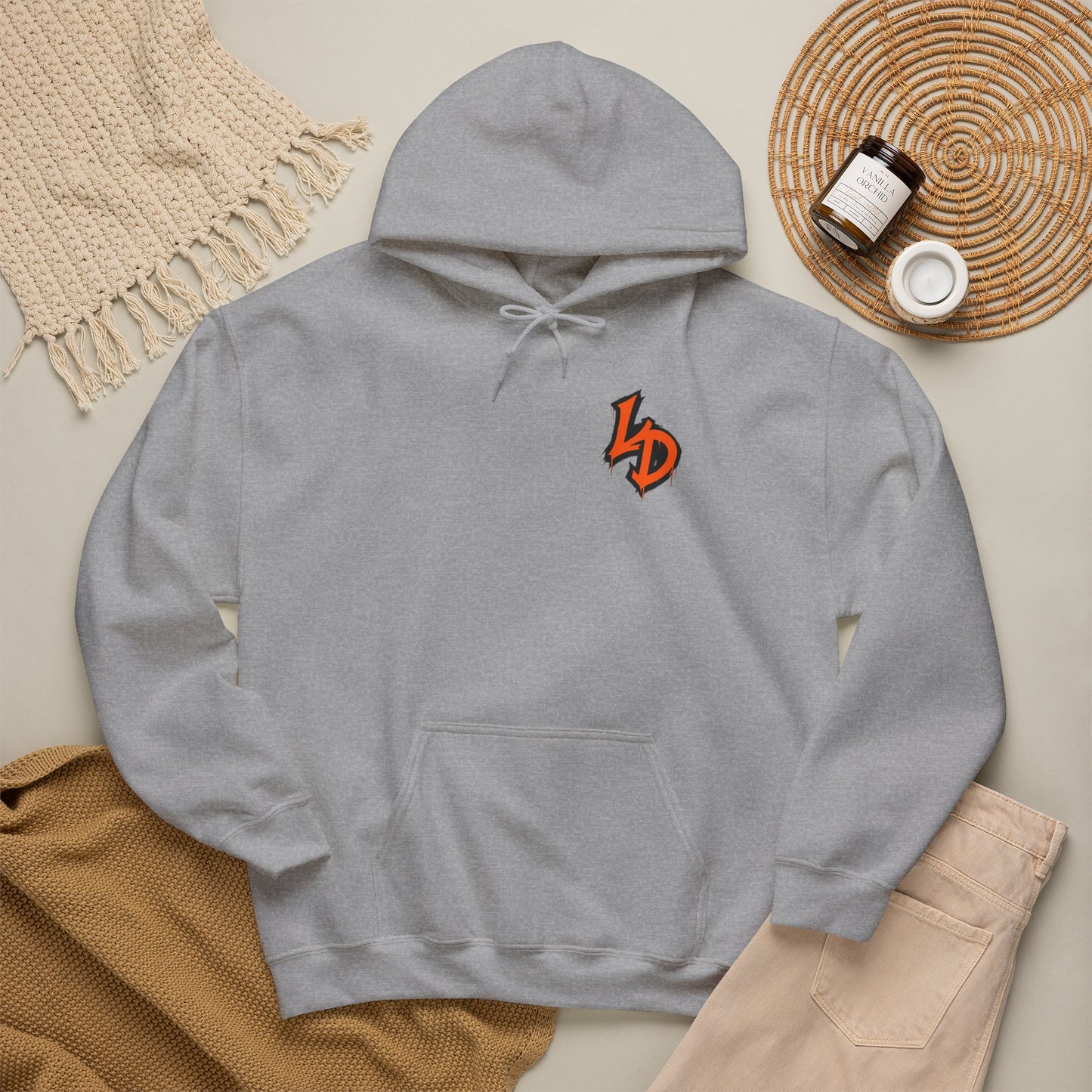 Love Deep Dual-Face Couple Graphic Hoodie