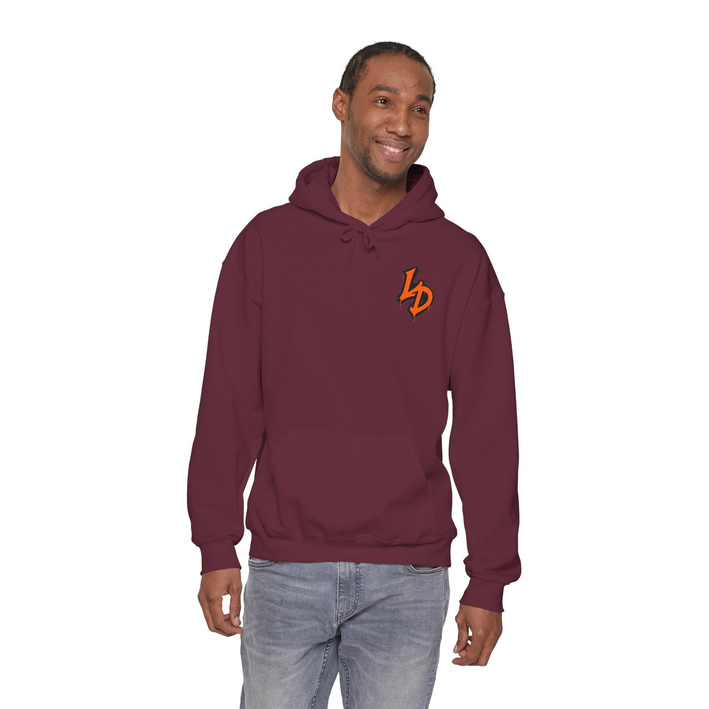 Love Deep Dual-Face Couple Graphic Hoodie