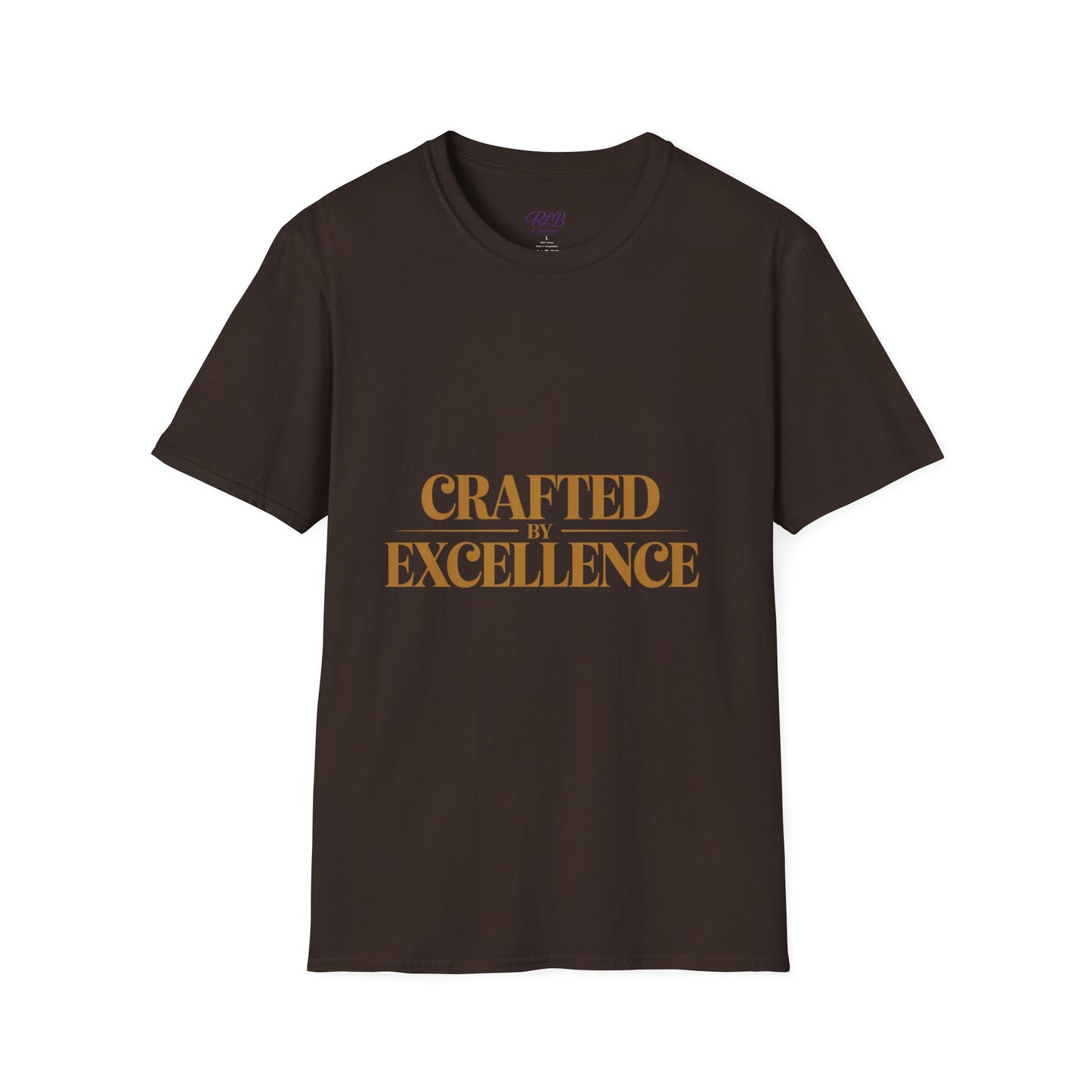 Minimalist Motivational T-Shirt — Crafted in Excellence
