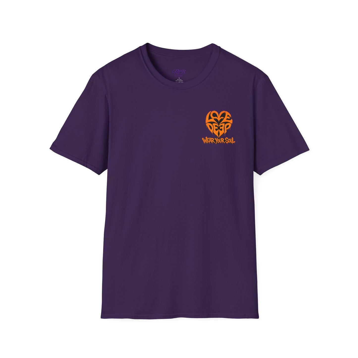 Love Deep Symbol T-Shirt — Romantic Heart Emblem Tee
