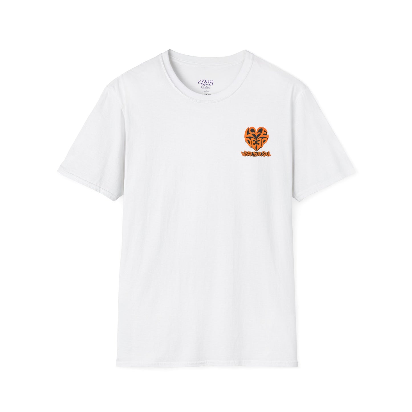 Love Deep Symbol T-Shirt — Romantic Heart Emblem Tee