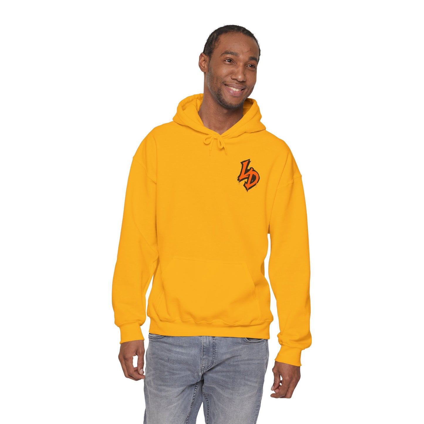 Love Deep Dual-Face Couple Graphic Hoodie