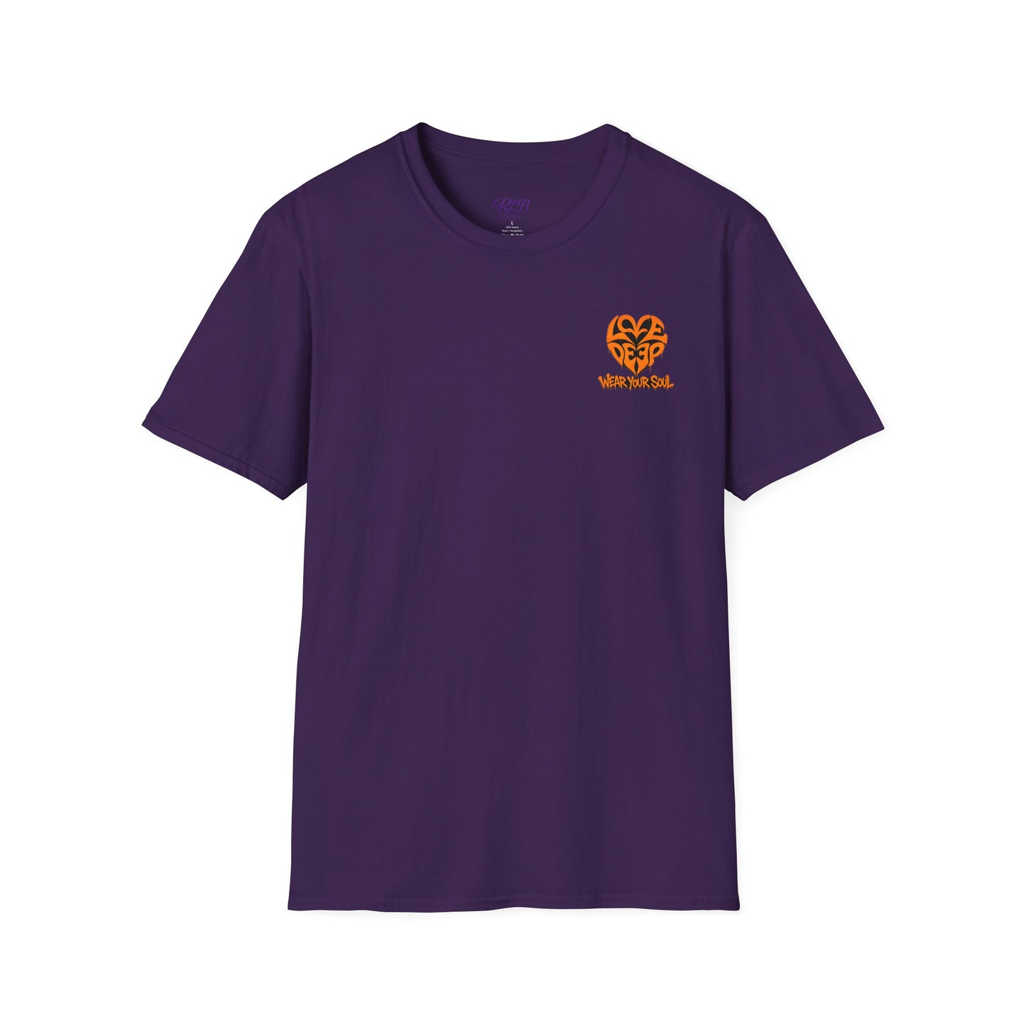 Love Deep Symbol T-Shirt — Romantic Heart Emblem Tee