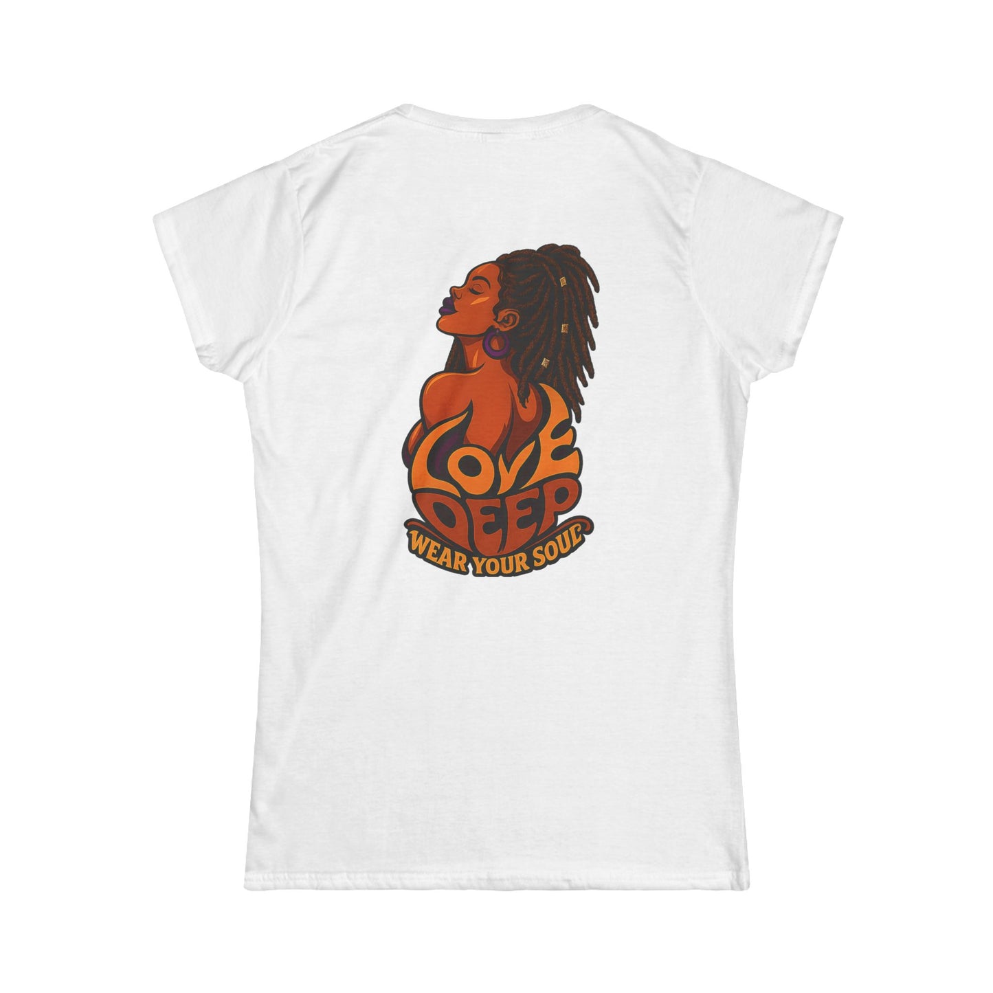 Empowering Brown-Skin Silhouette Love Deep Tee