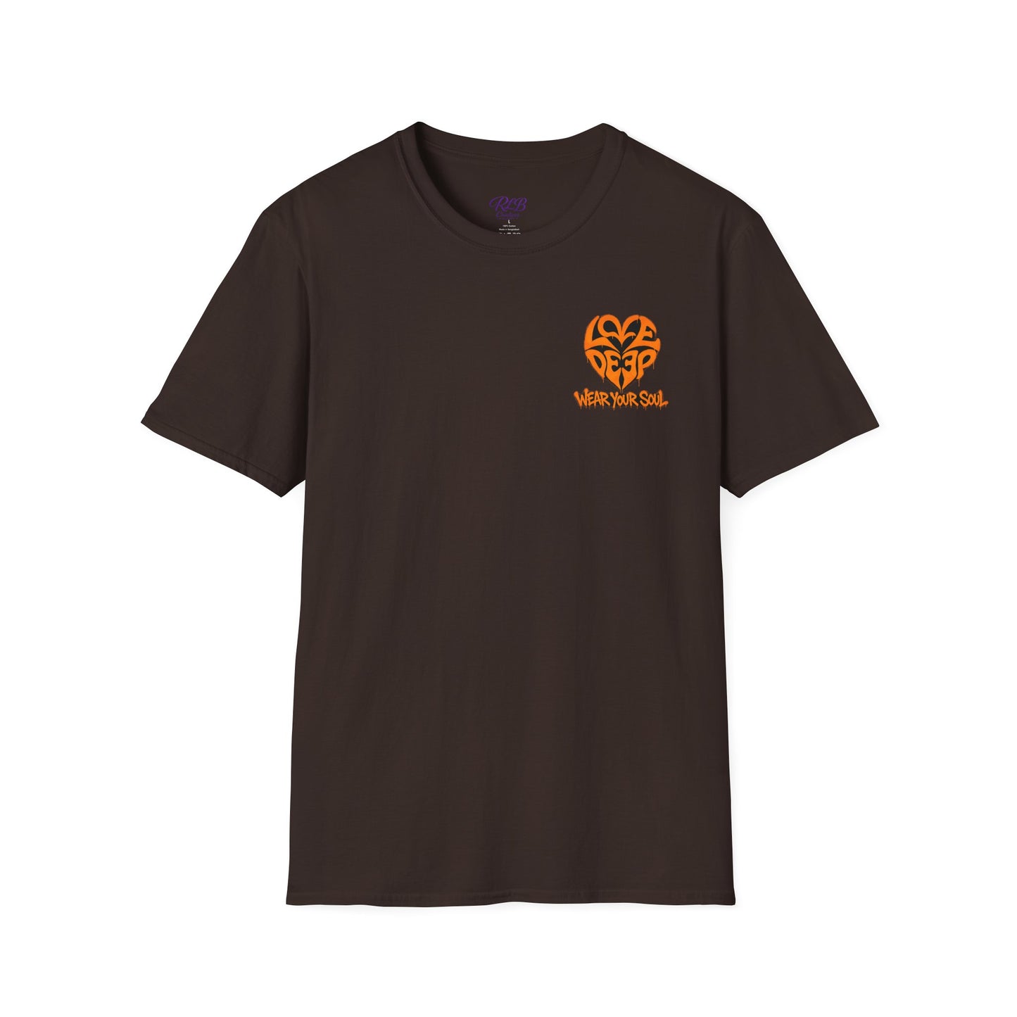 Love Deep Symbol T-Shirt — Romantic Heart Emblem Tee