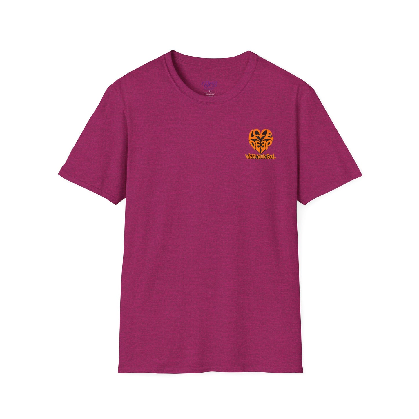 Love Deep Symbol T-Shirt — Romantic Heart Emblem Tee