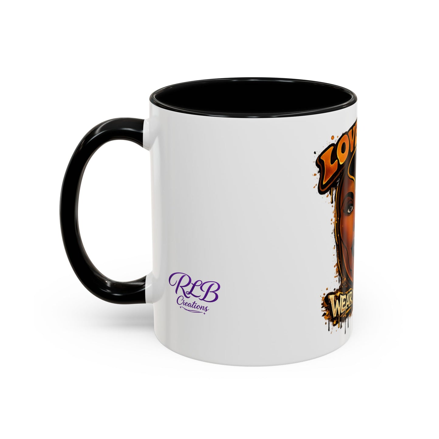 Love Deep Dual-Face Couple Coffee Mug — 11oz Accent