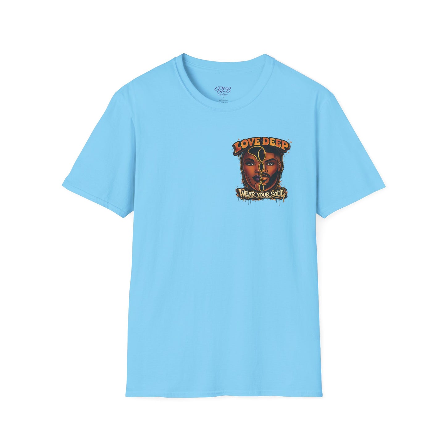 Love Deep Dual-Face Couple Retro T-Shirt