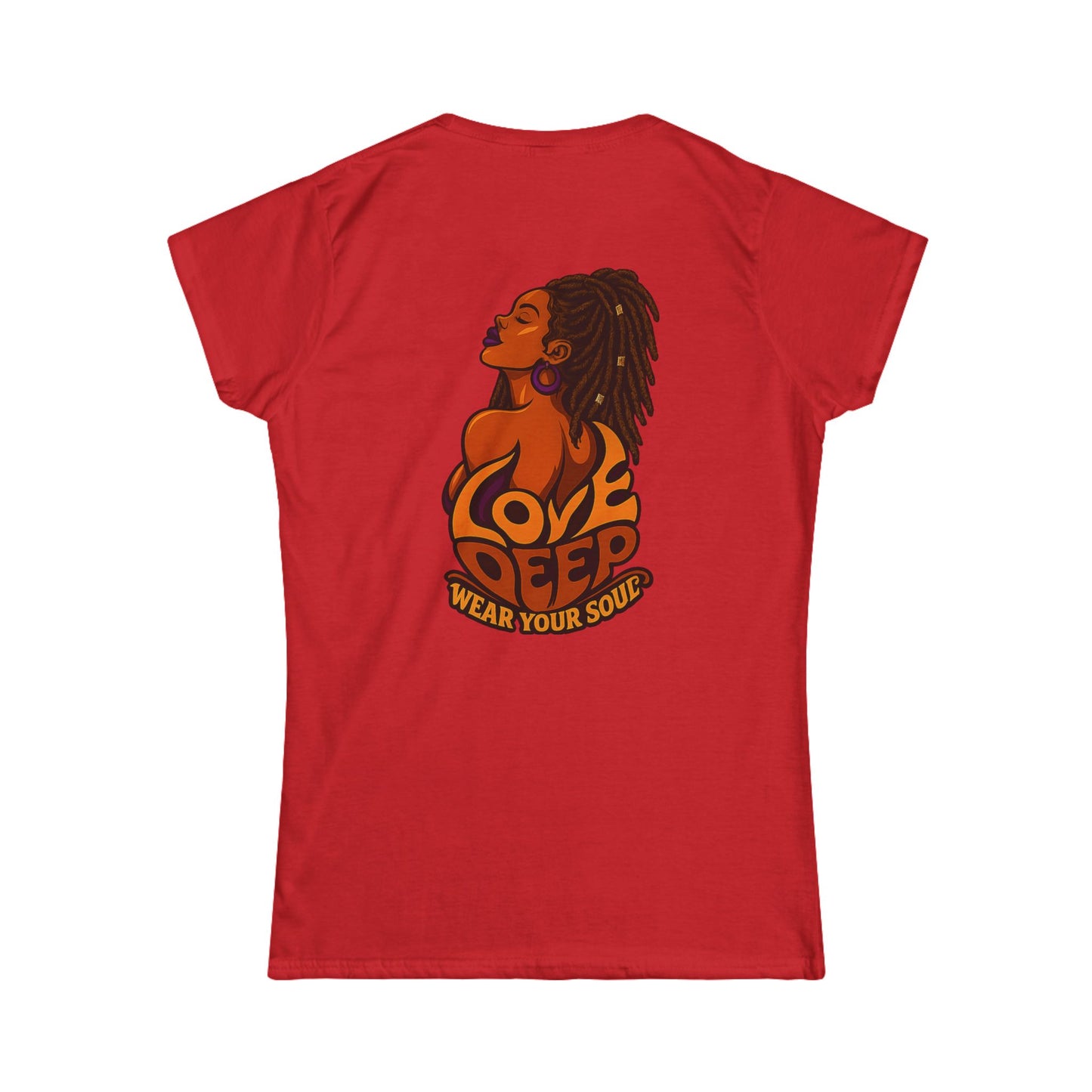 Empowering Brown-Skin Silhouette Love Deep Tee