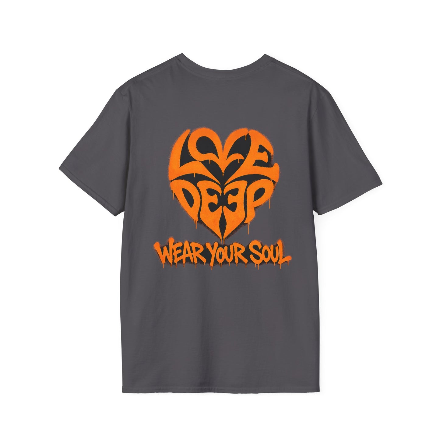 Love Deep Symbol T-Shirt — Romantic Heart Emblem Tee