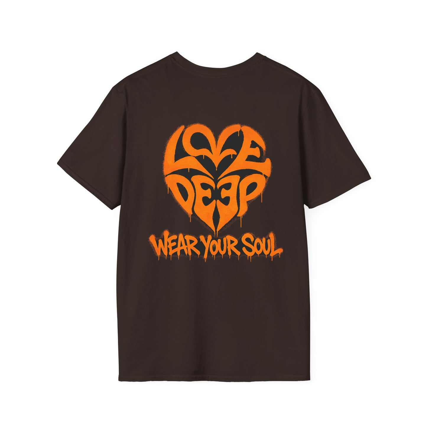 Love Deep Symbol T-Shirt — Romantic Heart Emblem Tee