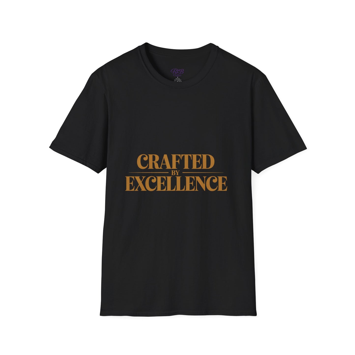 Minimalist Motivational T-Shirt — Crafted in Excellence