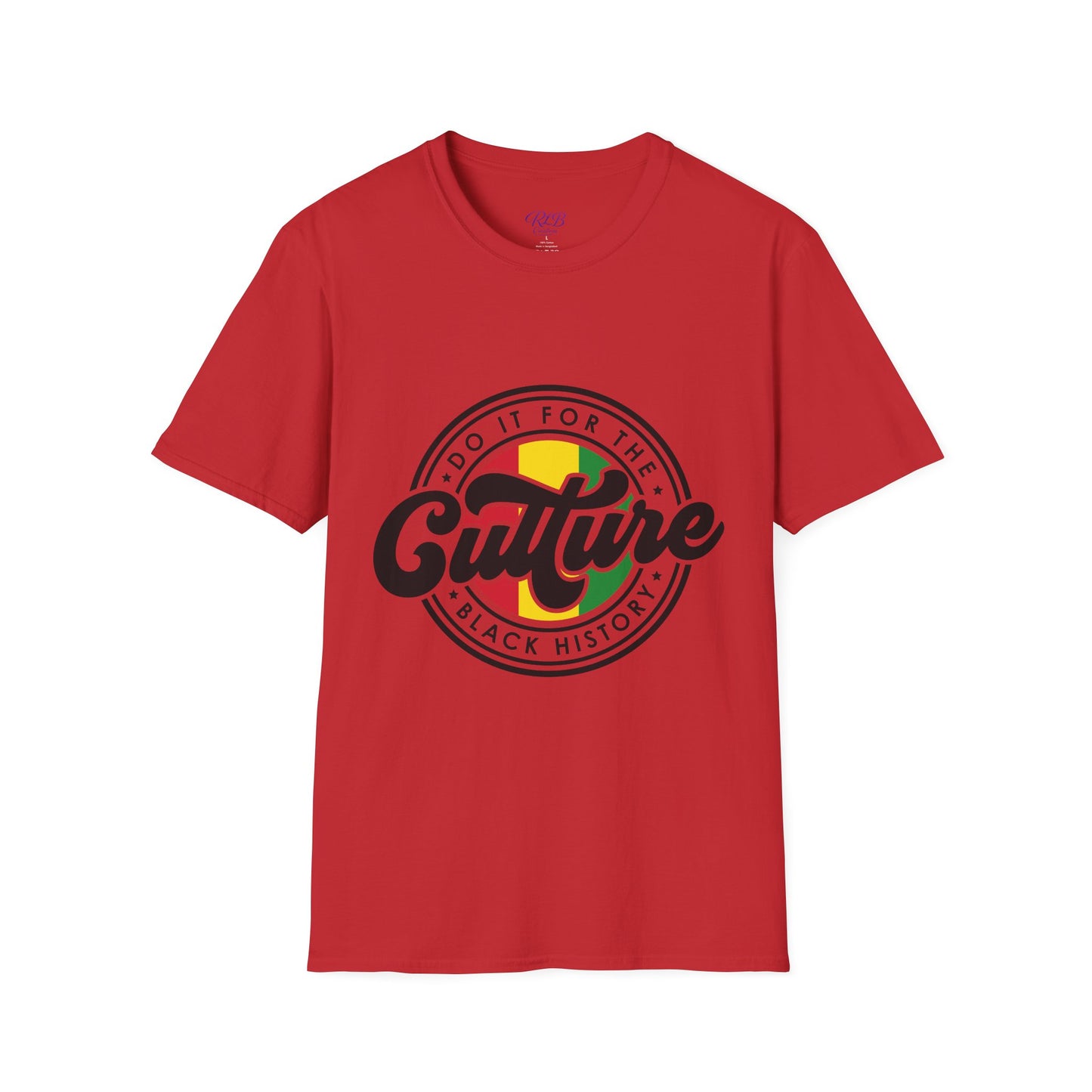 Do It For The Culture Retro Badge Black History Tribute T-Shirt