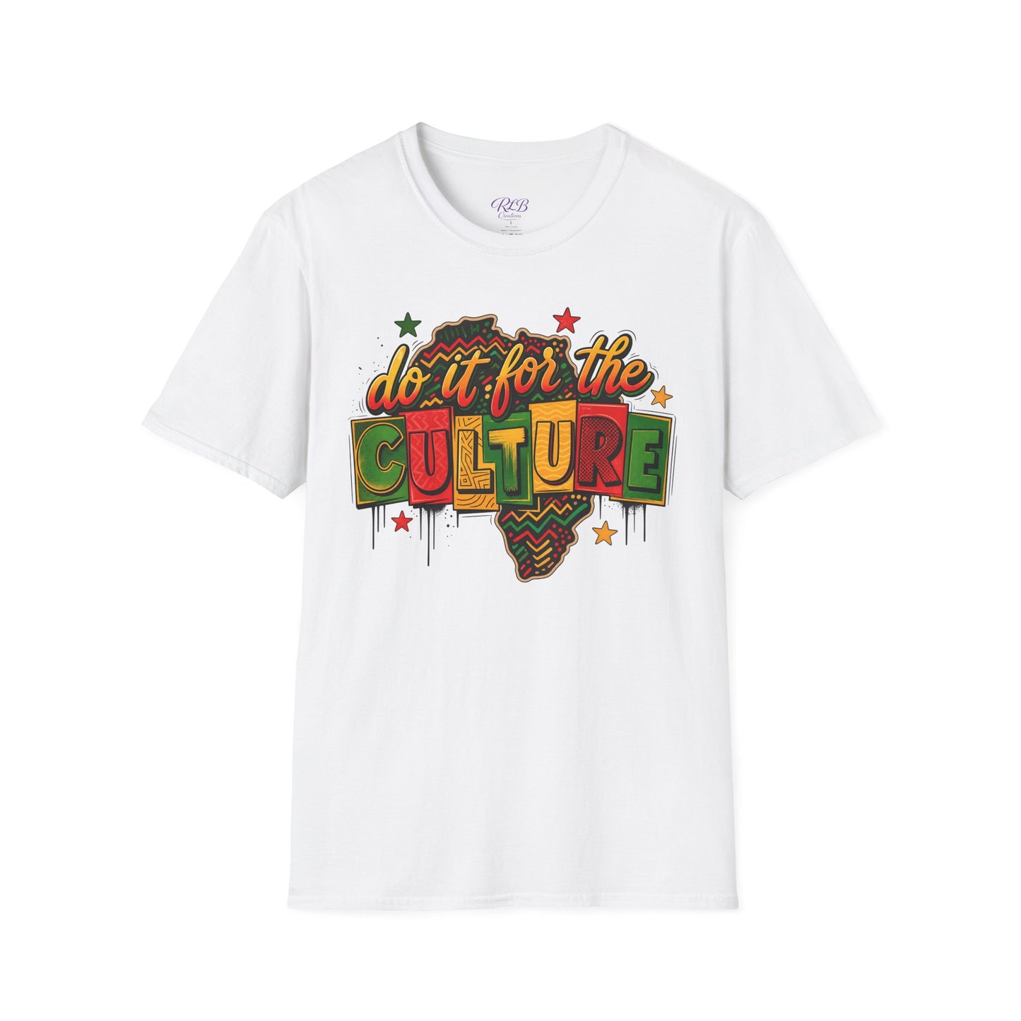 Do It For The Culture Afrocentric Retro Graphic T-Shirt