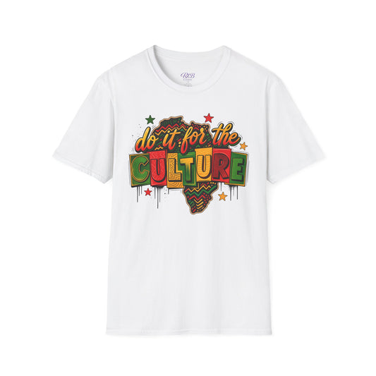 Do It For The Culture Afrocentric Retro Graphic T-Shirt