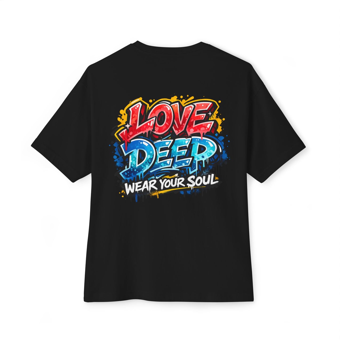 Love Deep 'Wear Your Soul' Graffiti T-Shirt