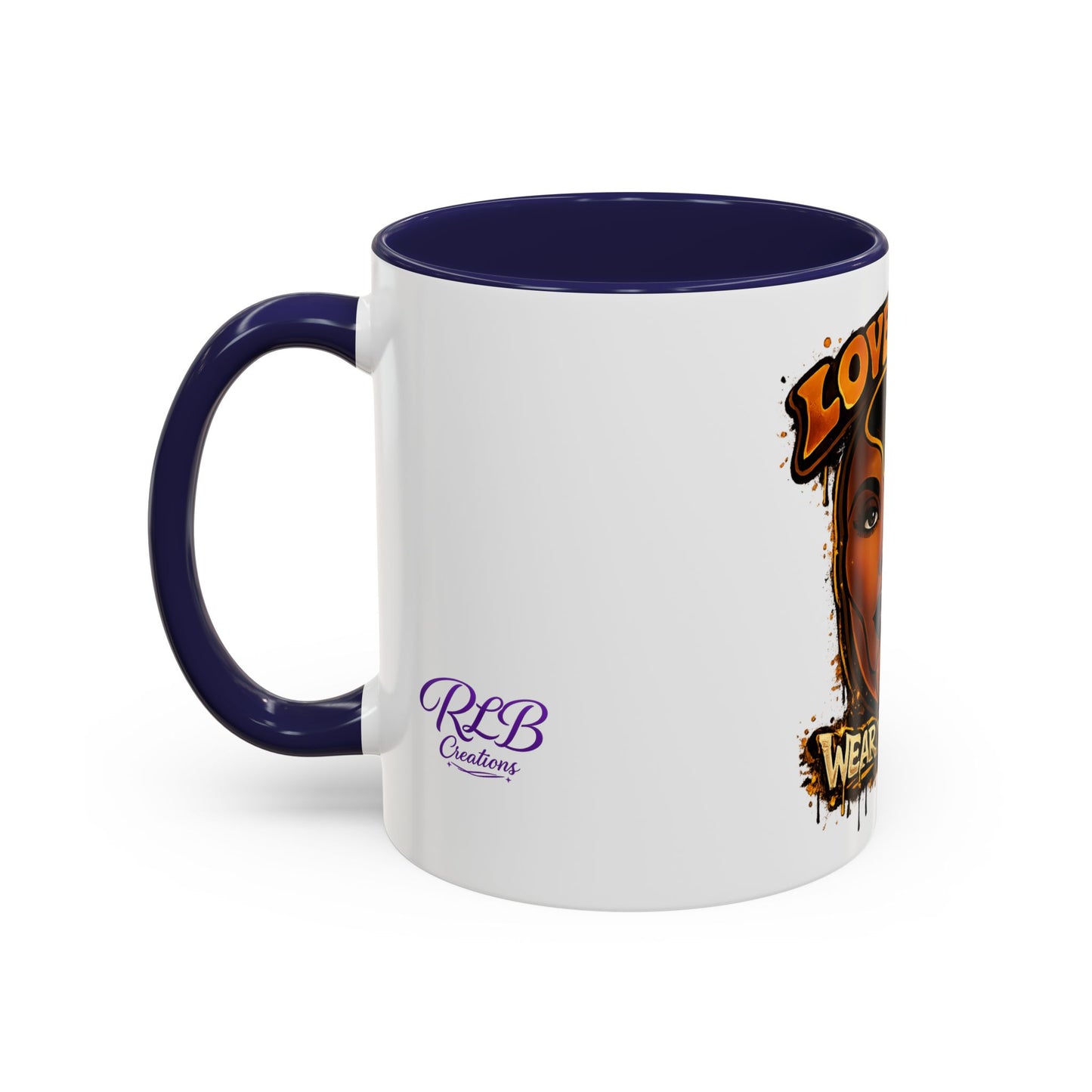 Love Deep Dual-Face Couple Coffee Mug — 11oz Accent