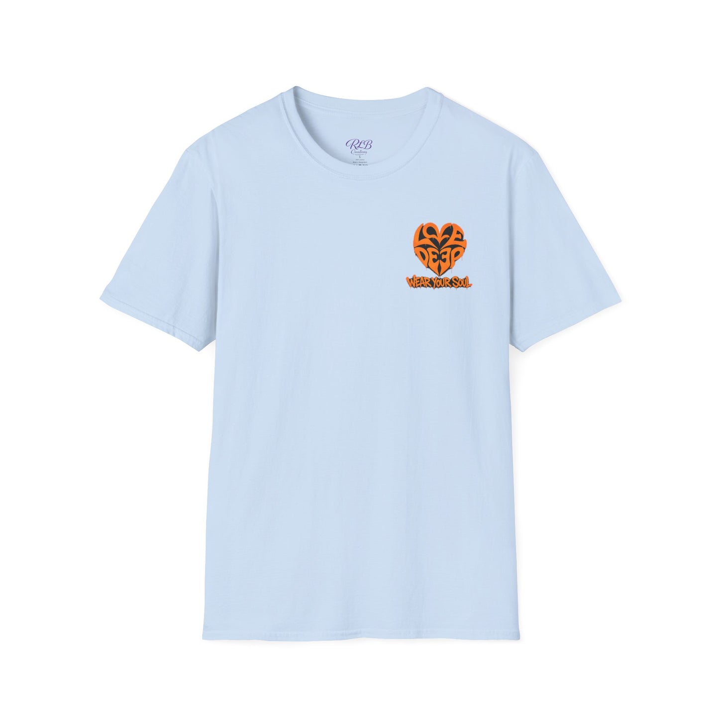 Love Deep Symbol T-Shirt — Romantic Heart Emblem Tee