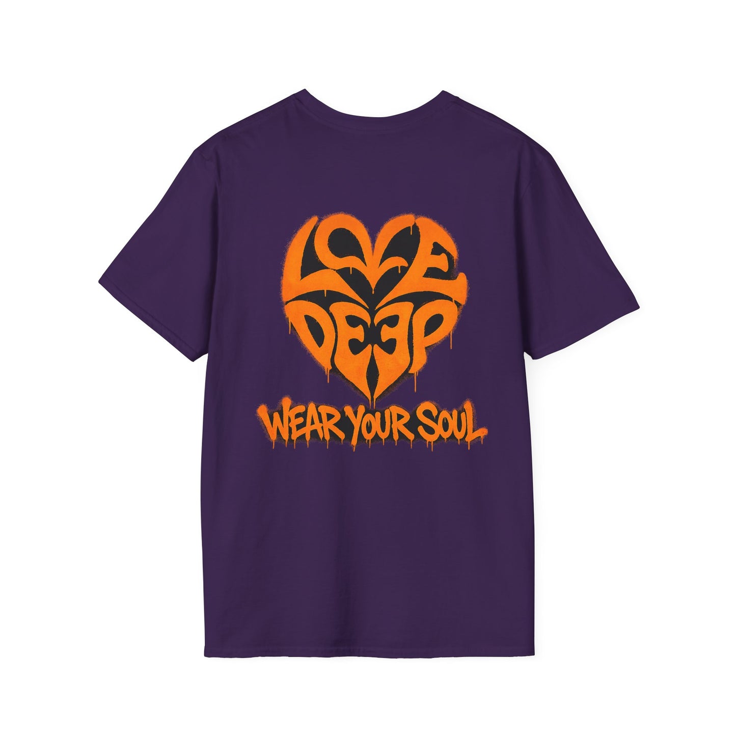 Love Deep Symbol T-Shirt — Romantic Heart Emblem Tee