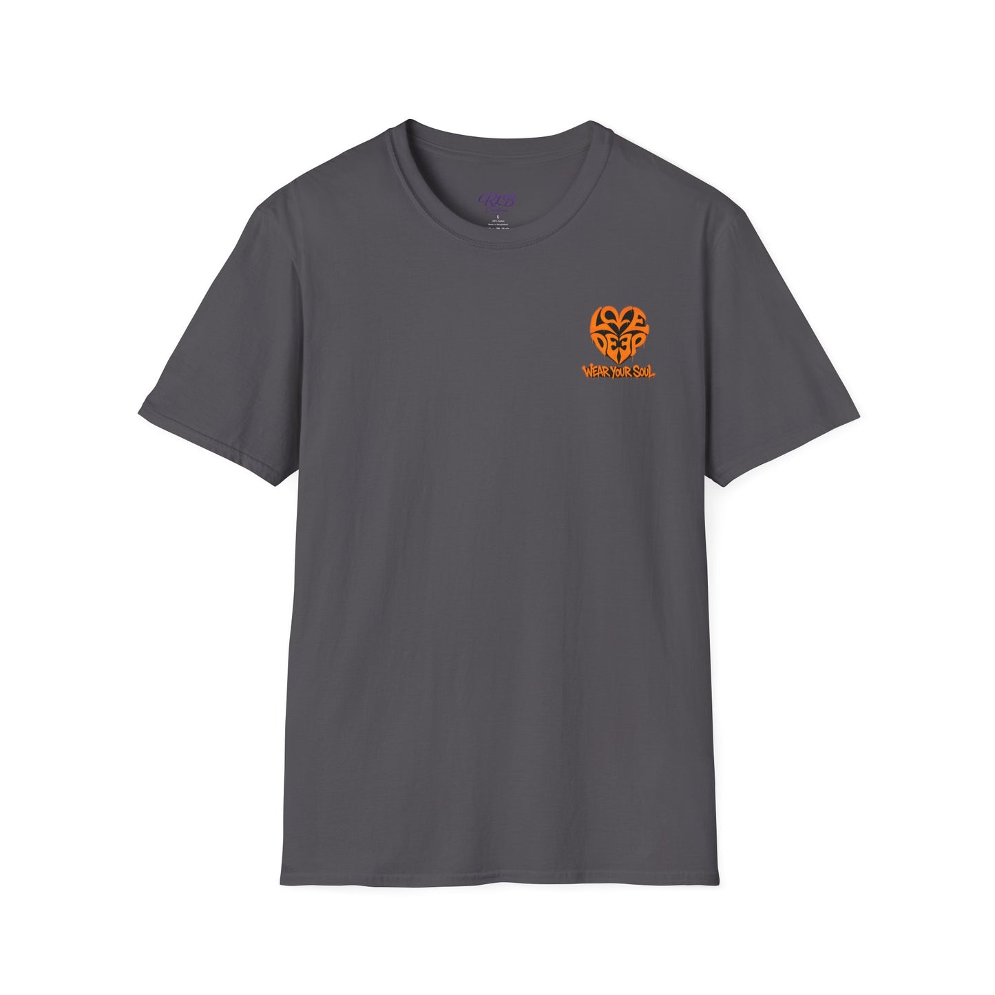 Love Deep Symbol T-Shirt — Romantic Heart Emblem Tee