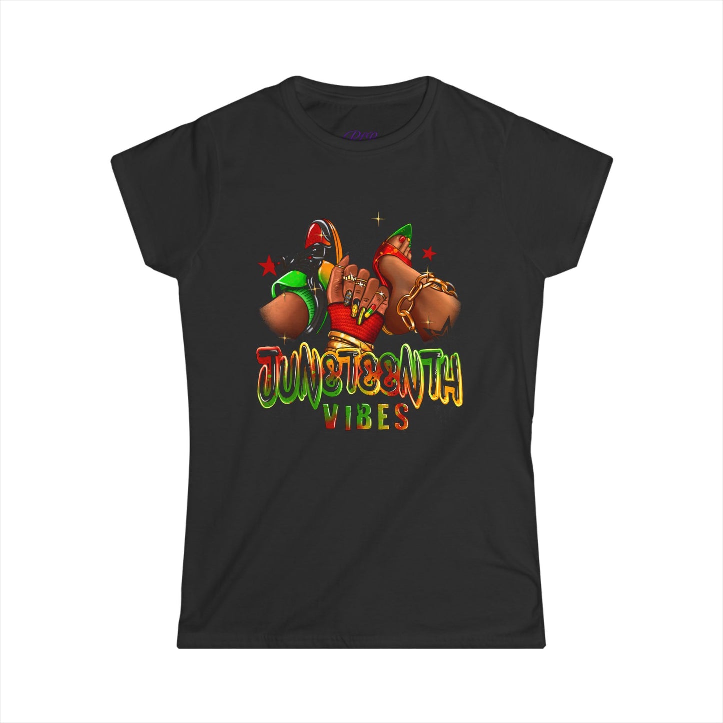 Juneteenth Vibes Women's Tee — Juneteenth Celebration Shirt
