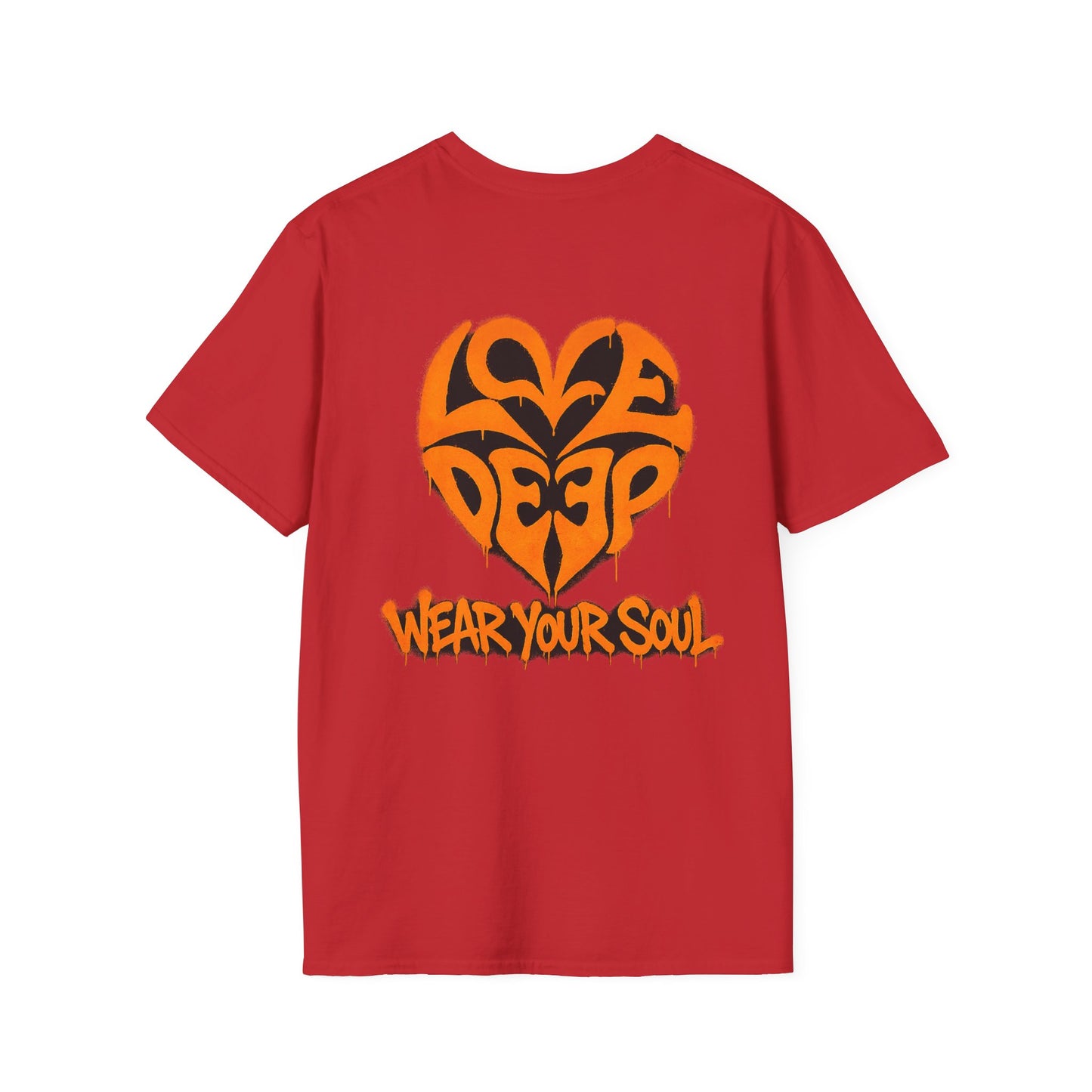 Love Deep Symbol T-Shirt — Romantic Heart Emblem Tee