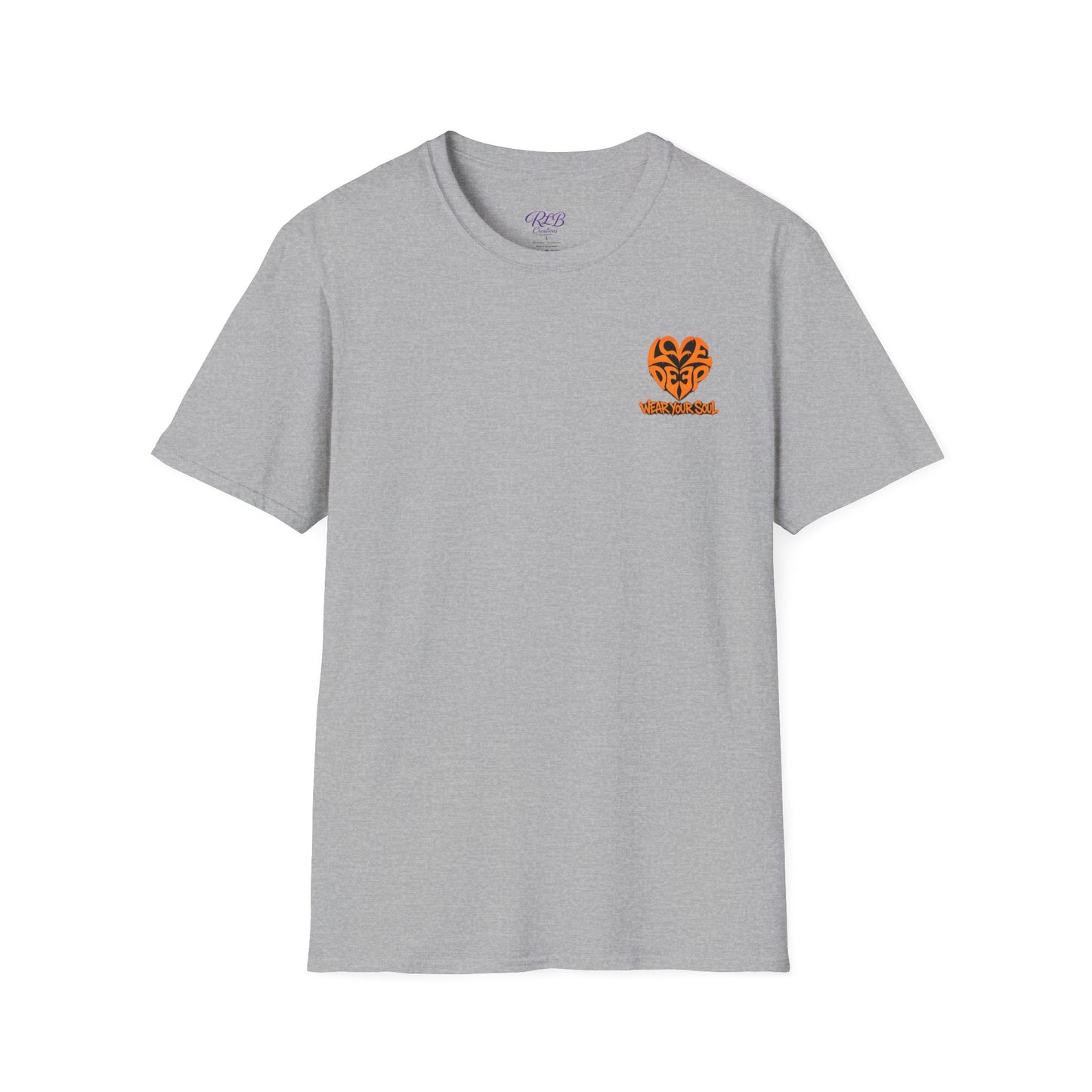 Love Deep Symbol T-Shirt — Romantic Heart Emblem Tee