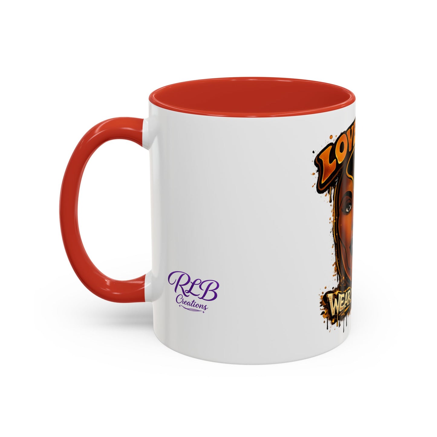 Love Deep Dual-Face Couple Coffee Mug — 11oz Accent