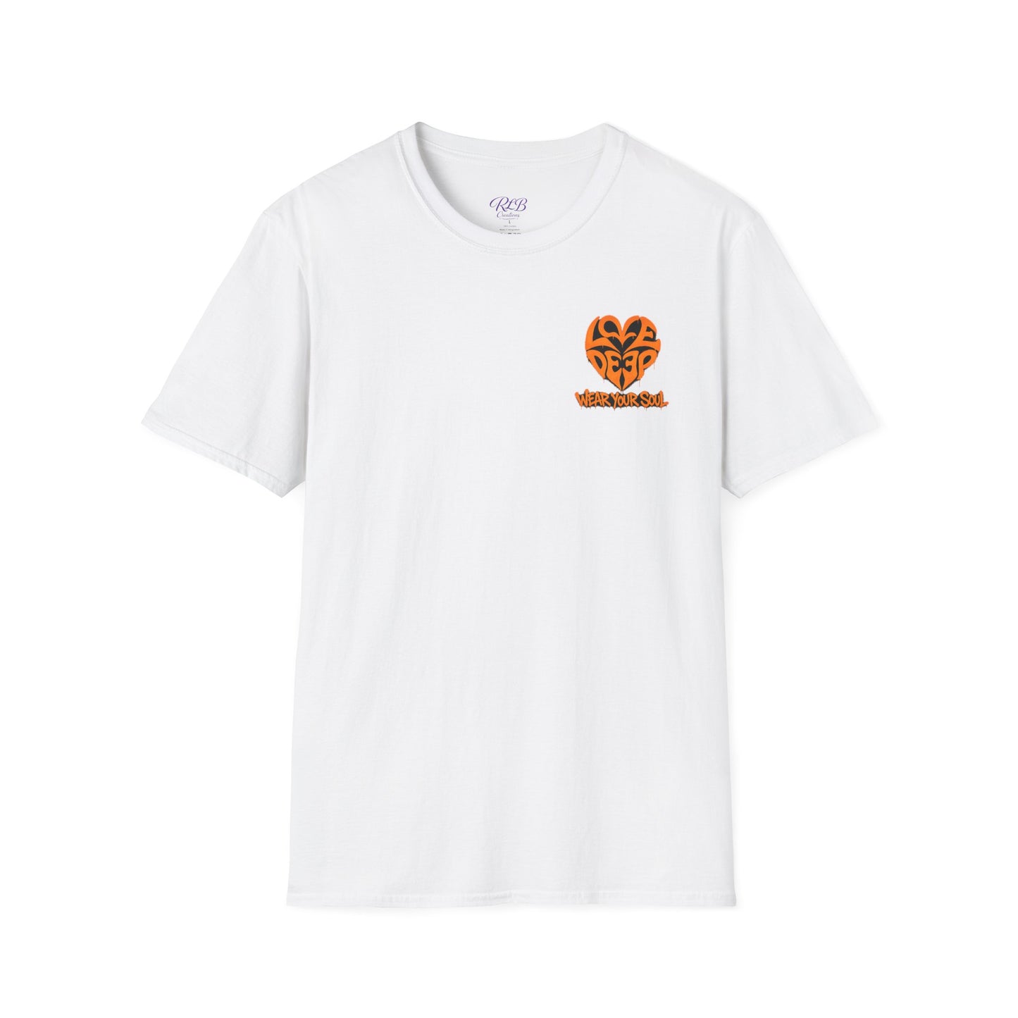 Love Deep Symbol T-Shirt — Romantic Heart Emblem Tee