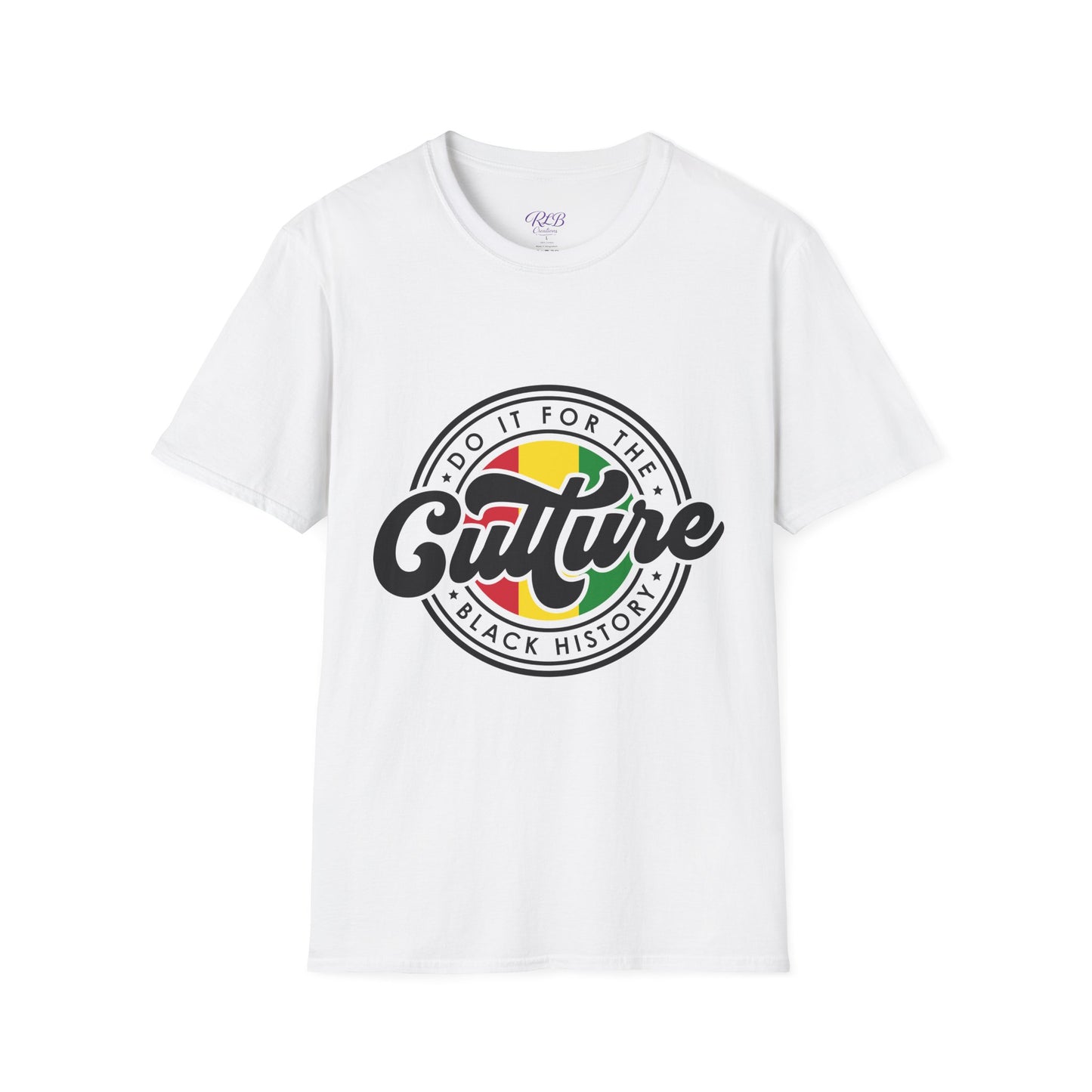 Do It For The Culture Retro Badge Black History Tribute T-Shirt
