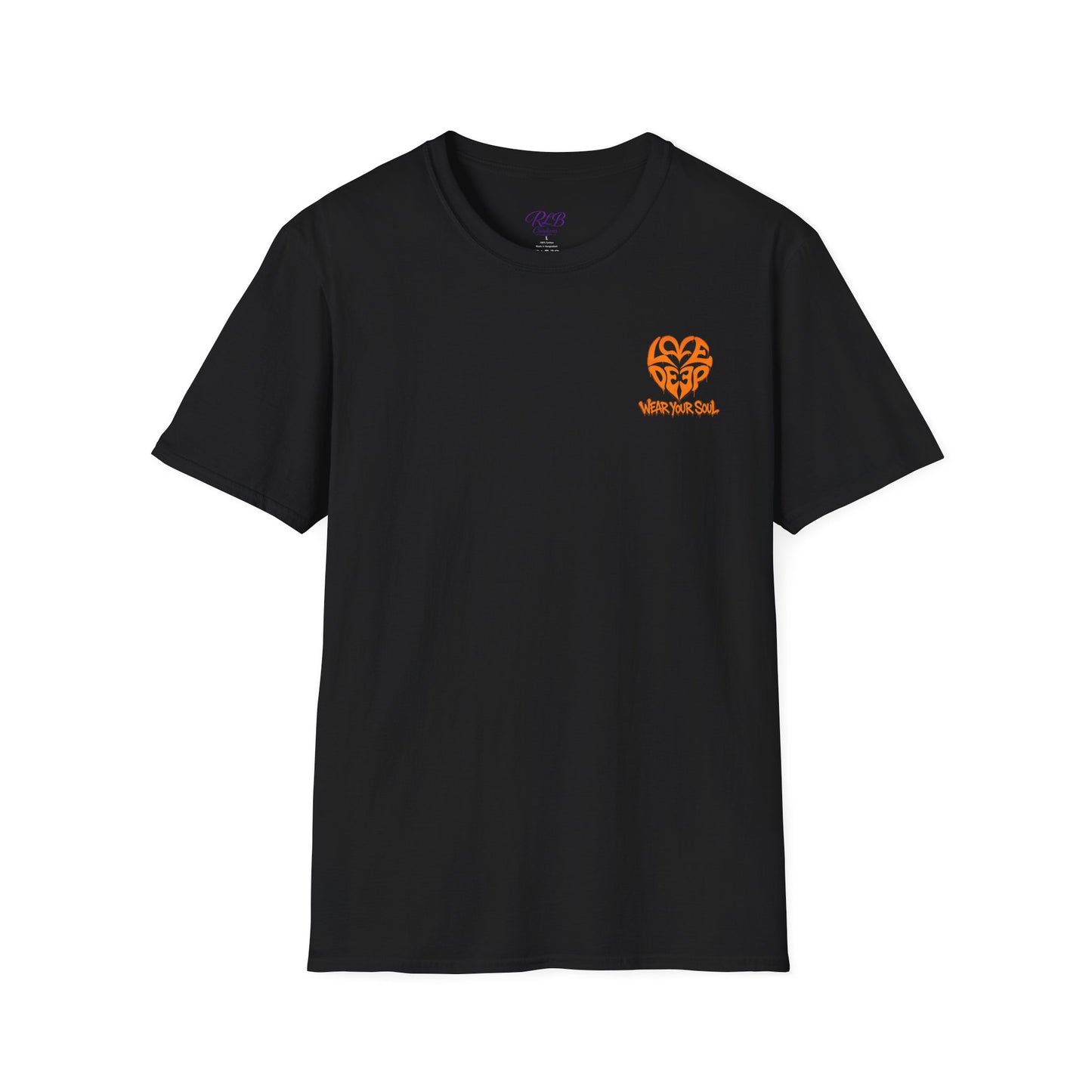 Love Deep Symbol T-Shirt — Romantic Heart Emblem Tee