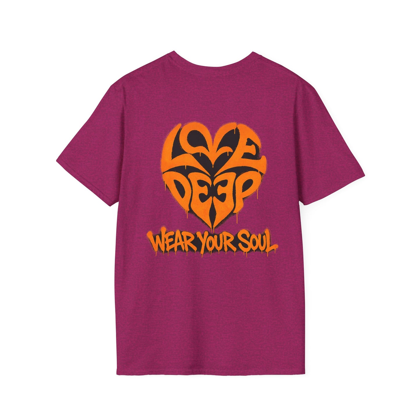 Love Deep Symbol T-Shirt — Romantic Heart Emblem Tee