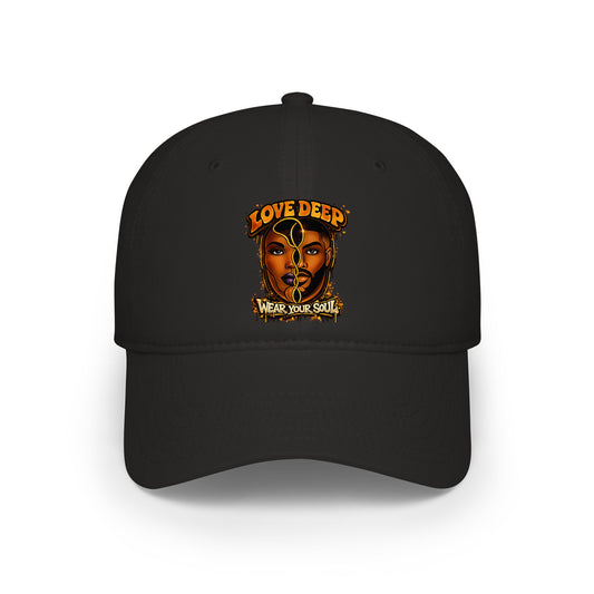 Love Deep Embroidered Duel Couple  Baseball Cap